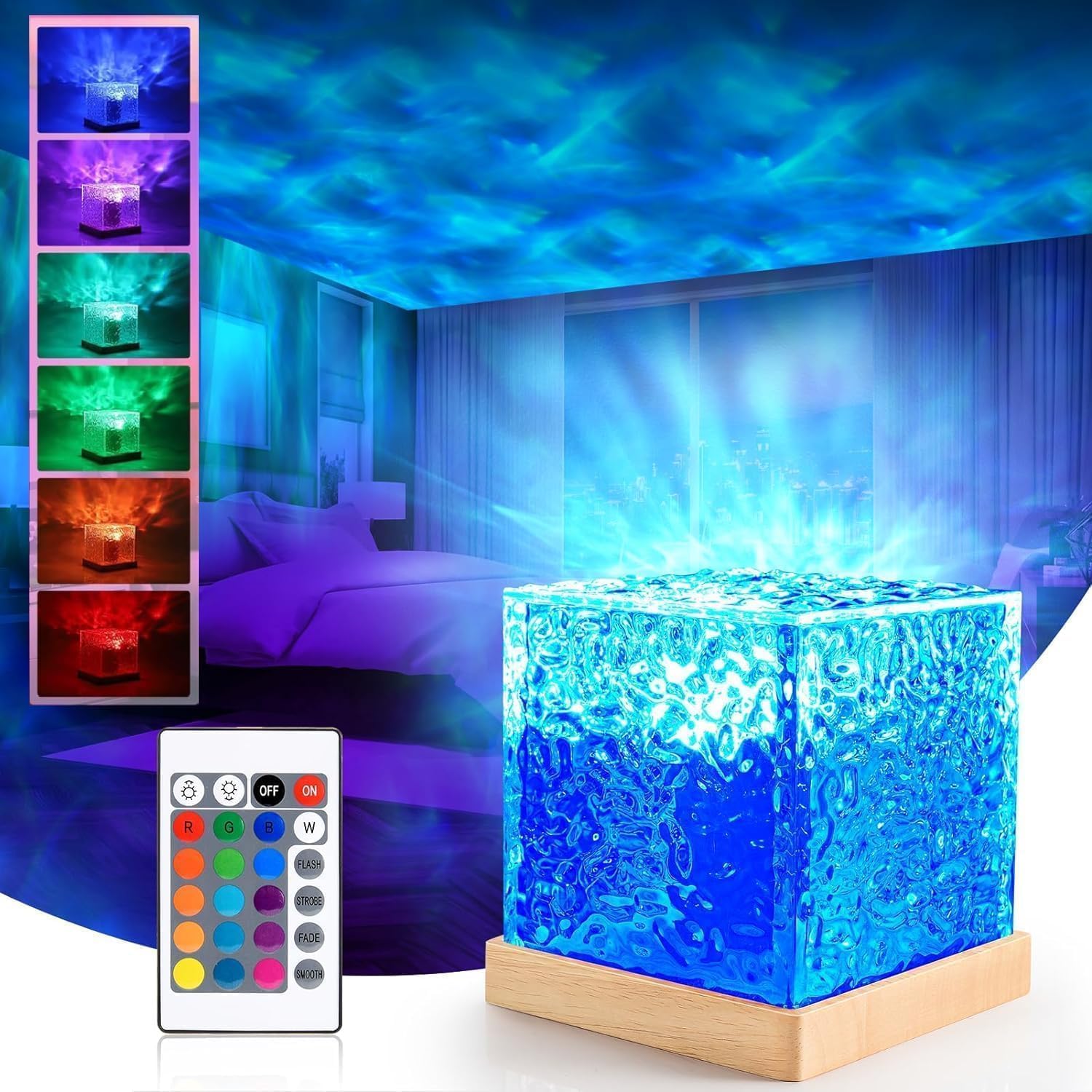 Ocean Wave Projector Night Lamp