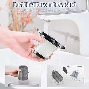 3-in-1 Handheld Cordless Car Vacuum Cleaner & Air Blower