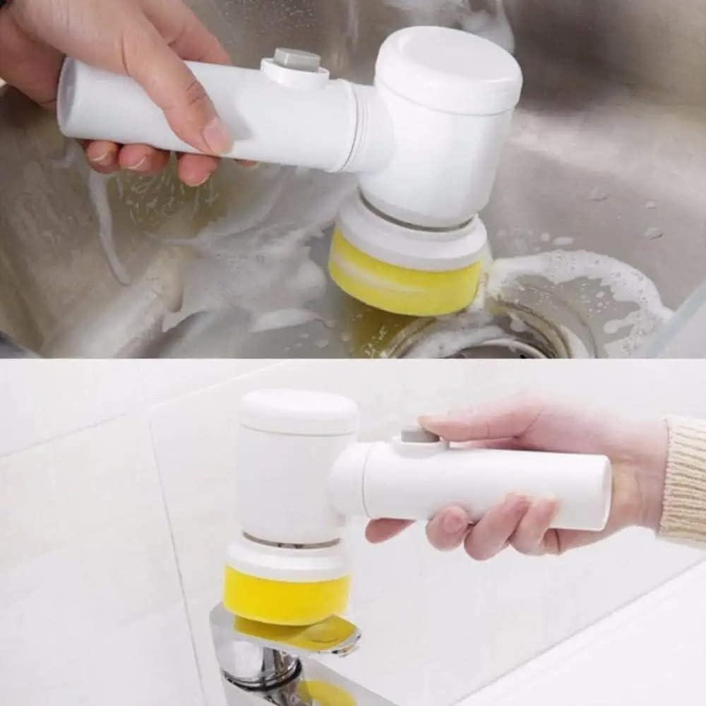 Multi-Functional Cordless Electric Scrubber