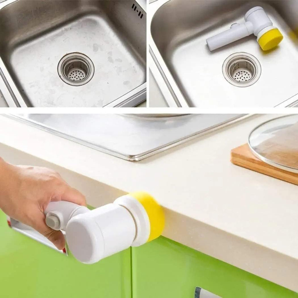 Multi-Functional Cordless Electric Scrubber