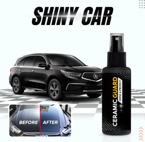 Ceramic Guard 3-in-1 Hydrophobic Car Coating Spray | High-Shining Waterless Wash
