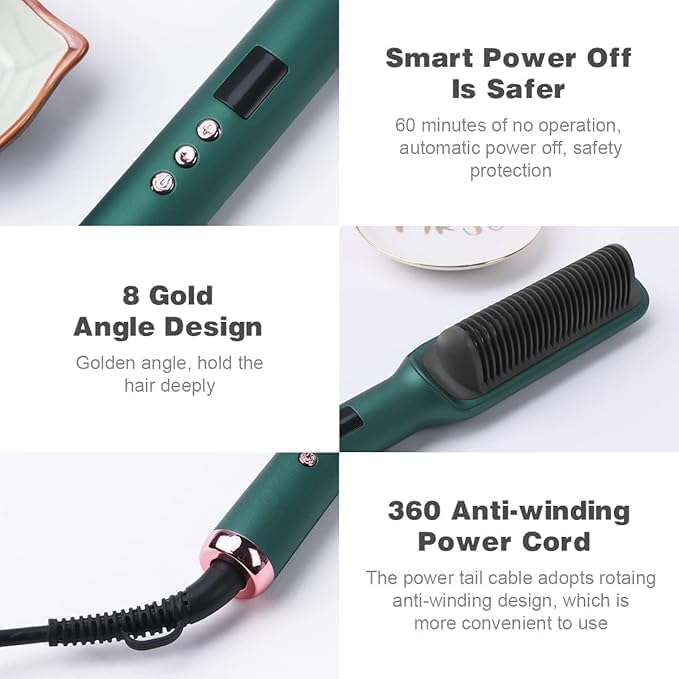 Multi-Functional Hair Straightener Brush