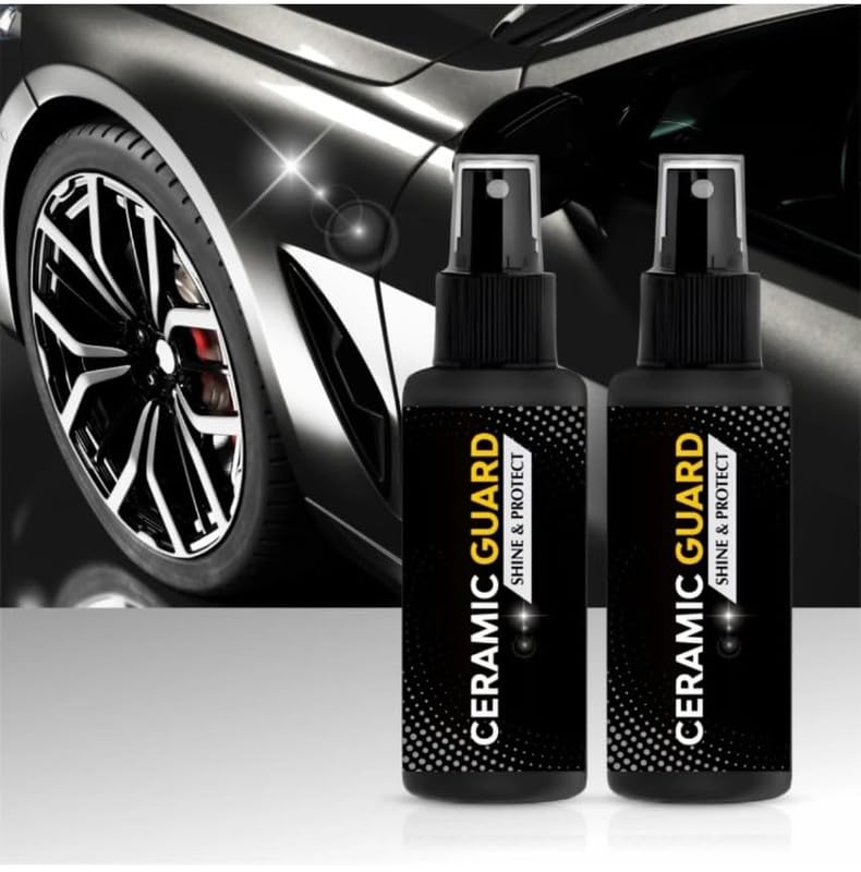 Ceramic Guard 3-in-1 Hydrophobic Car Coating Spray | High-Shining Waterless Wash