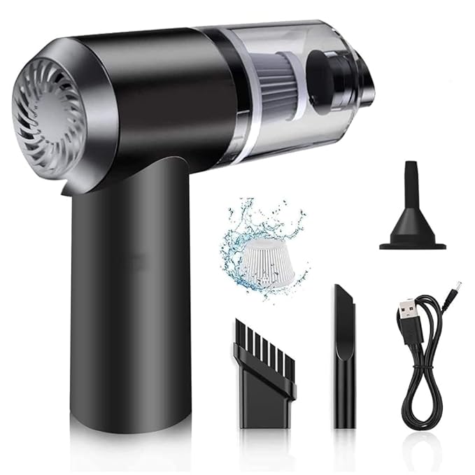 3-in-1 Handheld Cordless Car Vacuum Cleaner & Air Blower