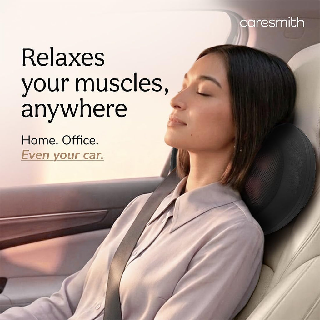 Cordless Shiatsu Pillow Massager with Infrared Heat