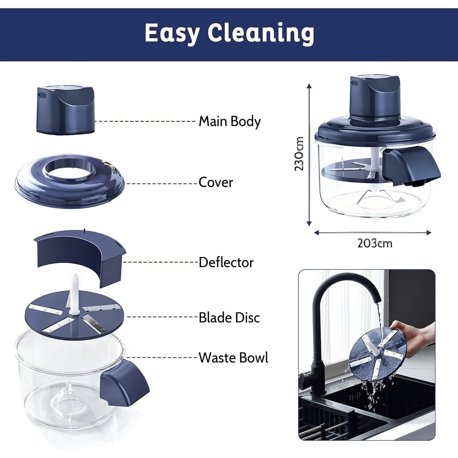 Multi-Functional Electric Vegetable Cutter & Slicer Machine