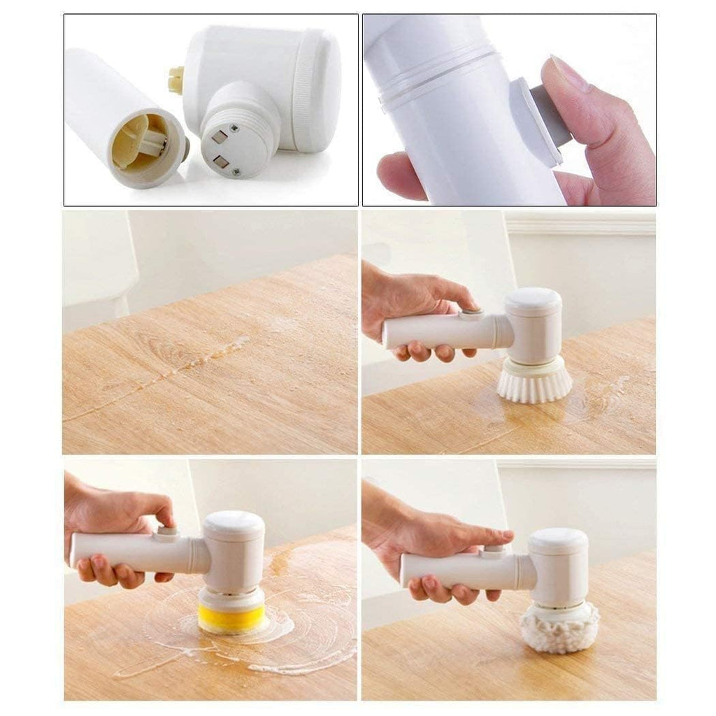 Multi-Functional Cordless Electric Scrubber