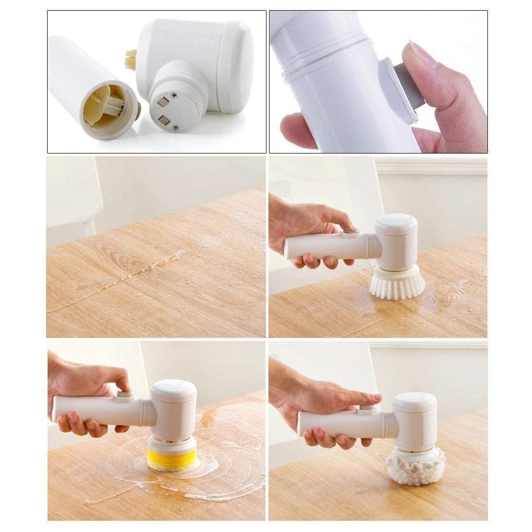 Multi-Functional Cordless Electric Scrubber