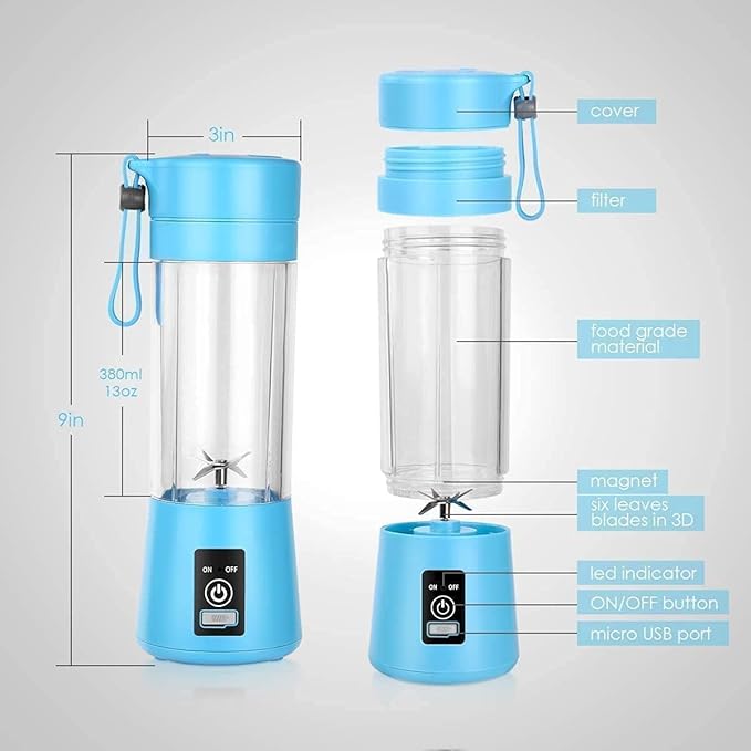 Portable Electric Juicer Bottle