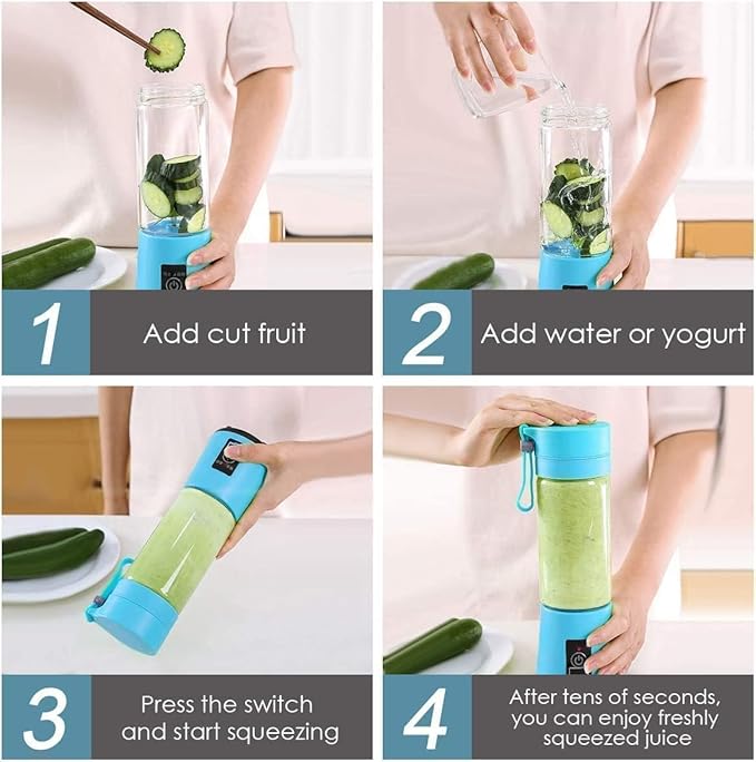 Portable Electric Juicer Bottle