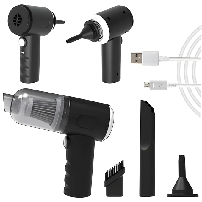 3-in-1 Handheld Cordless Car Vacuum Cleaner & Air Blower