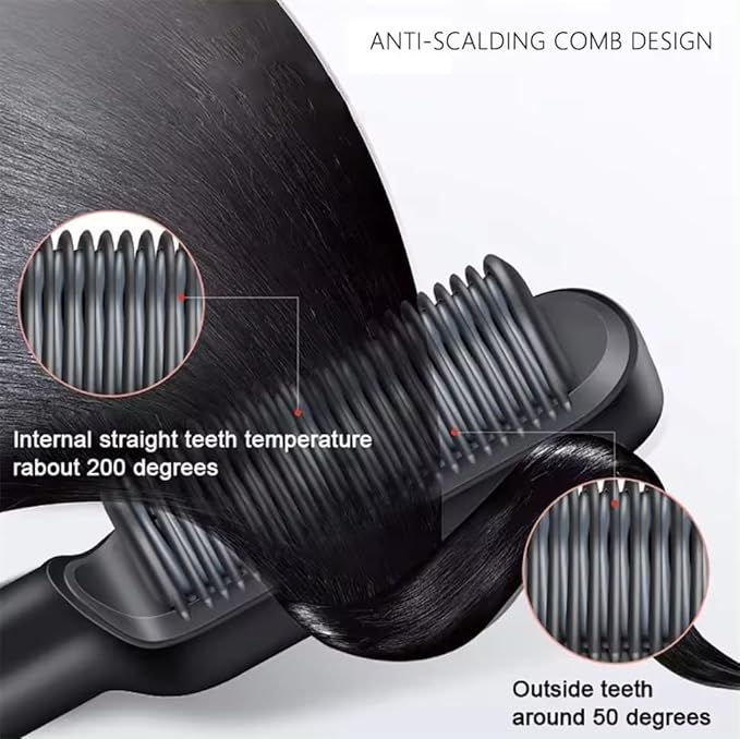 Multi-Functional Hair Straightener Brush