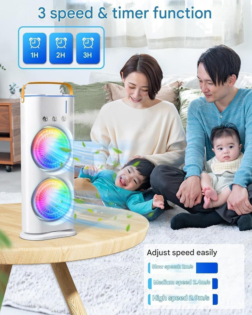 Portable Misting Air Cooler
