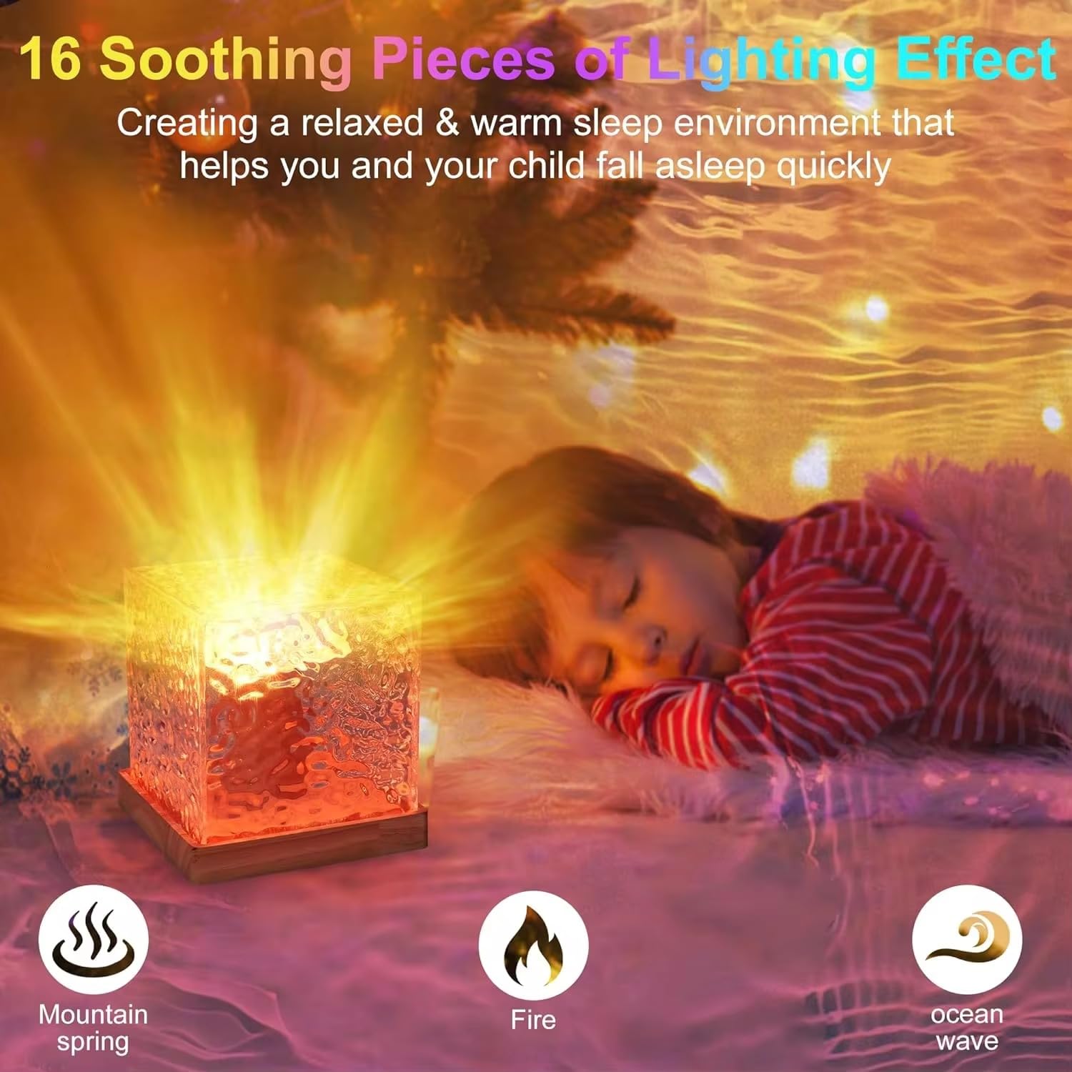 Ocean Wave Projector Night Lamp