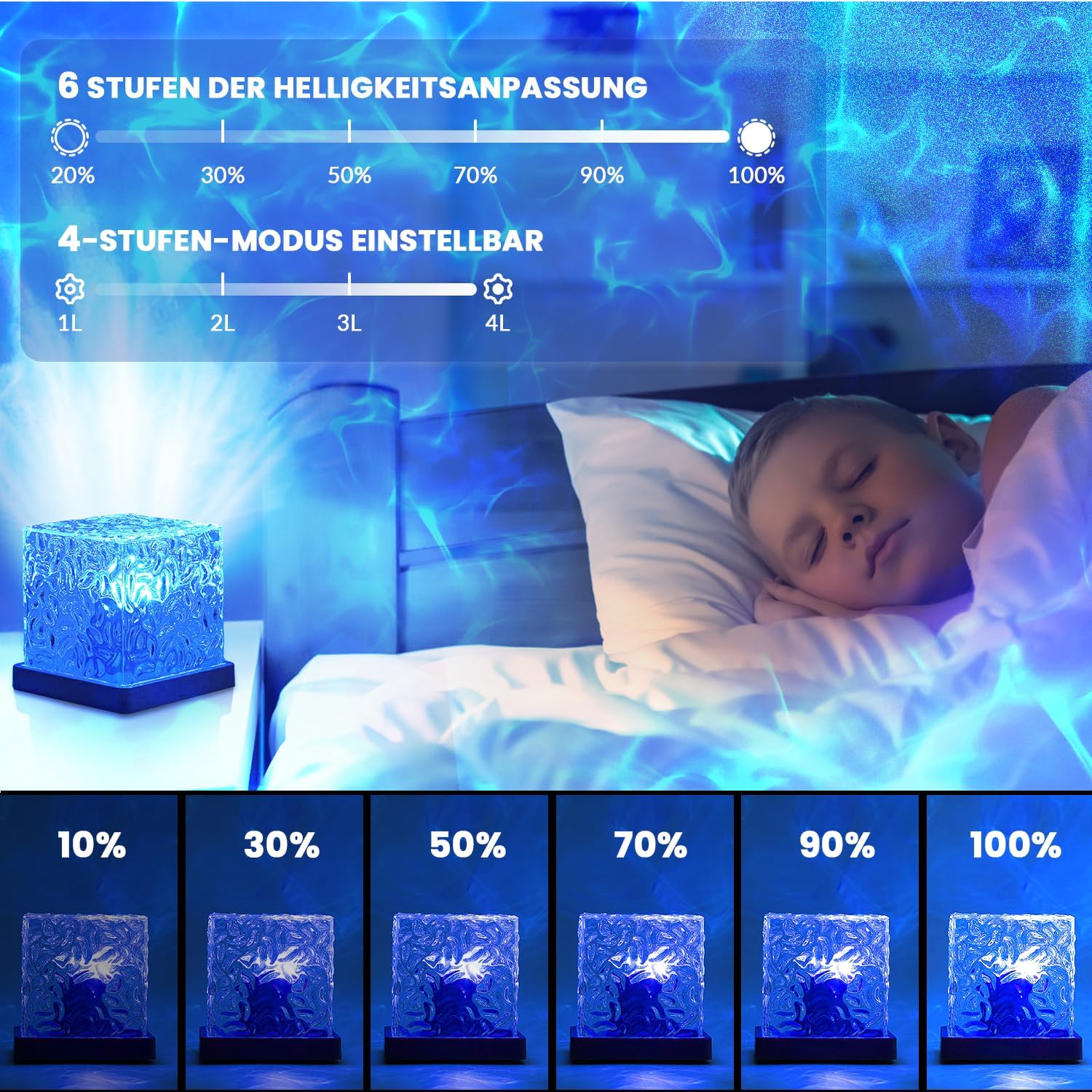Ocean Wave Projector Night Lamp